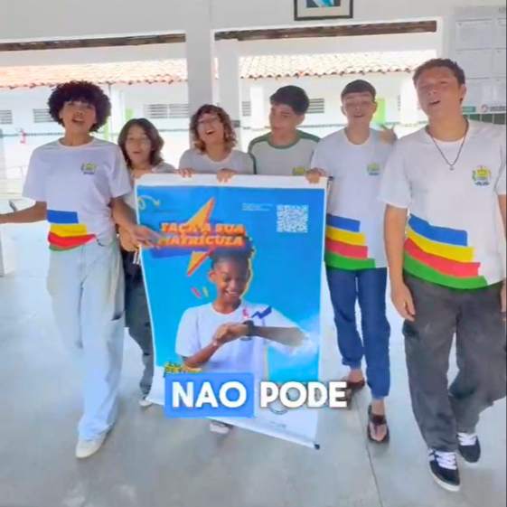 Protagonismo juvenil: estudantes do Piauí participam de campanha contra a evasão escolar
