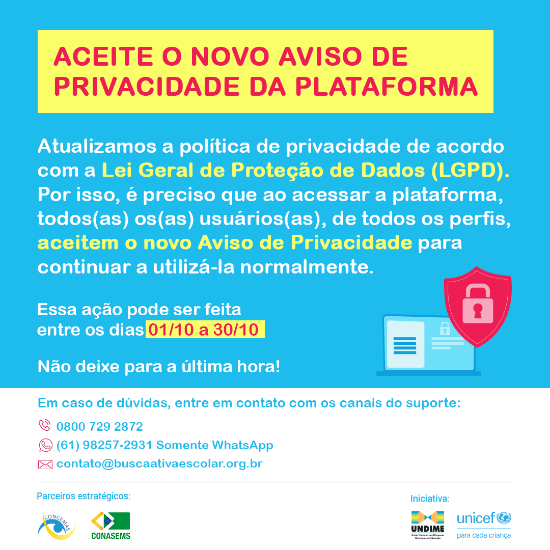 Assista na íntegra ao plantão tira-dúvidas sobre Plataforma – configurações e usuários