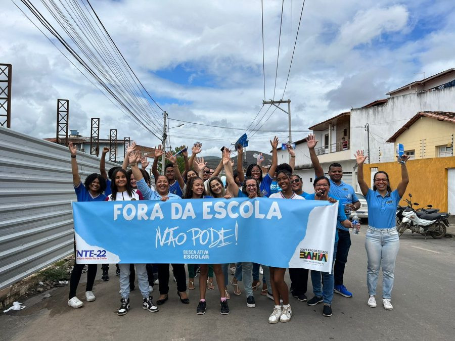 Dia D da Busca Ativa Escolar intensifica estratégias para identificar estudantes fora da escola  na Bahia