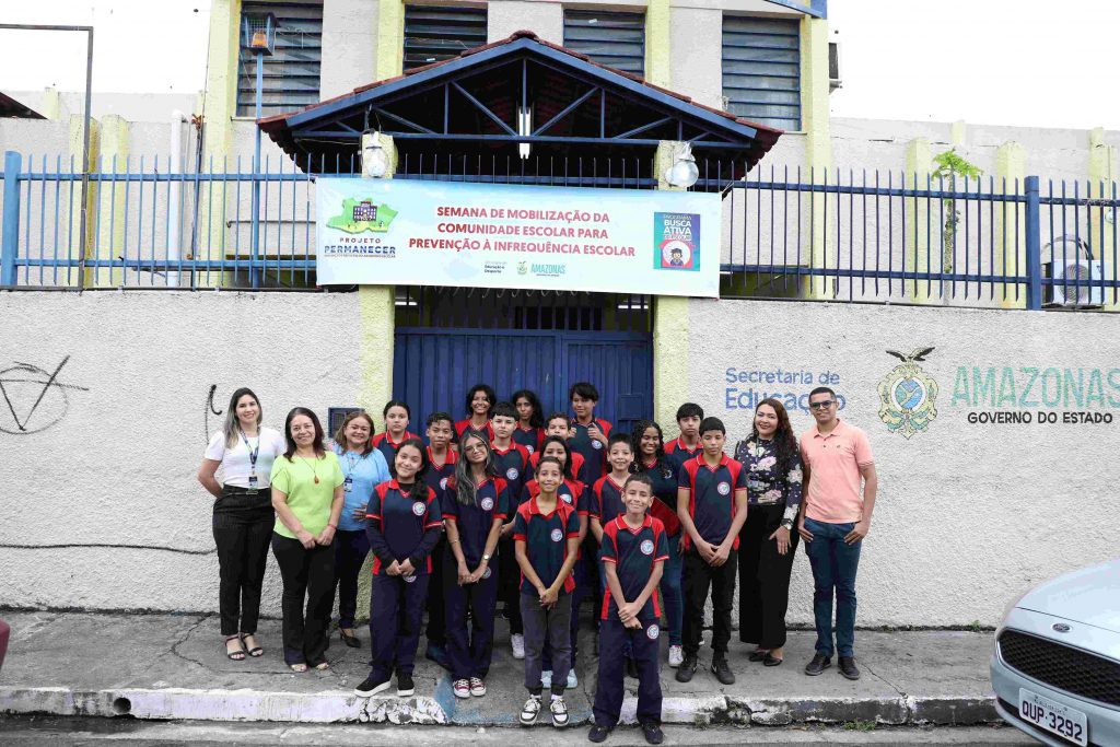 Secretaria de Educação do Amazonas mobiliza a comunidade escolar para a prevenção à infrequência escolar