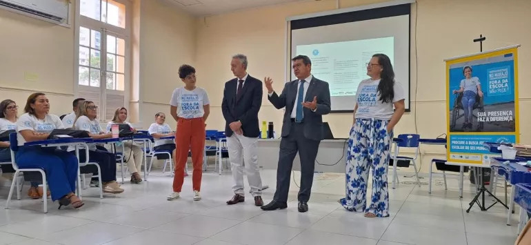 UNICEF e municípios do Marajó se reúnem para planejar ações de fortalecimento da Educação