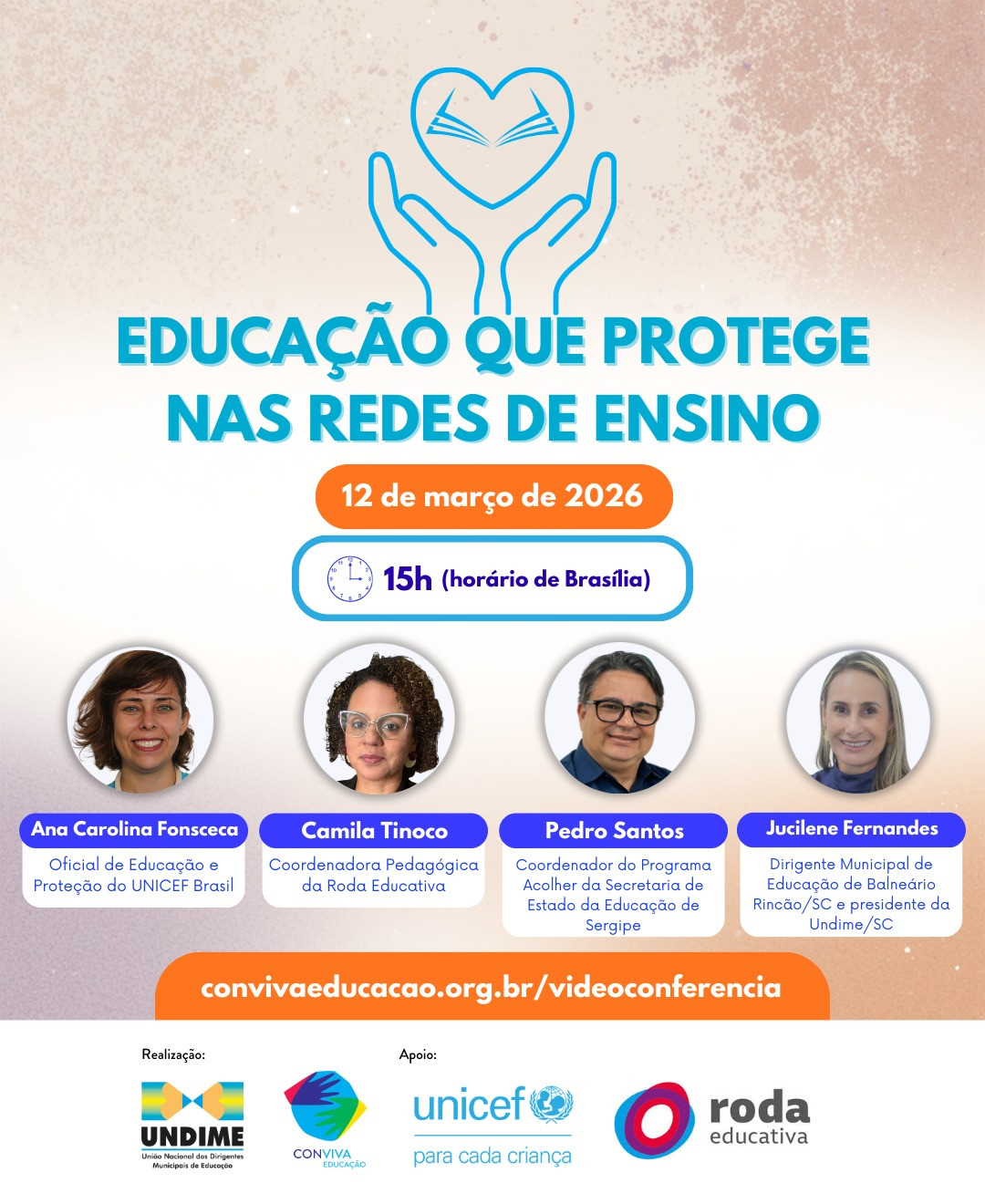 UNICEF e Undime realizam live ‘Educação que protege nas redes de ensino’