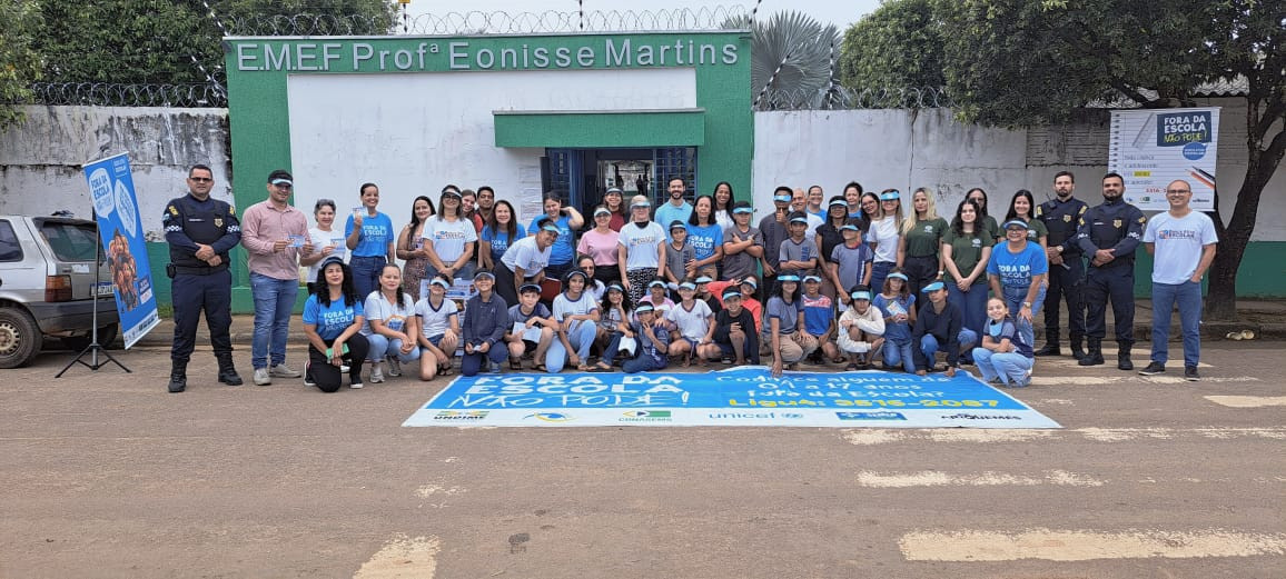 Rondônia: 52 municípios realizam conjuntamente o “Dia D da Busca Ativa Escolar"